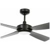 Lucci AIR Slipstream stropní ventilátor 22 W (Ø x v) 107 cm x 33 cm černá s dálkovým ovládáním