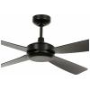 Lucci AIR Slipstream stropní ventilátor 22 W (Ø x v) 107 cm x 33 cm černá s dálkovým ovládáním