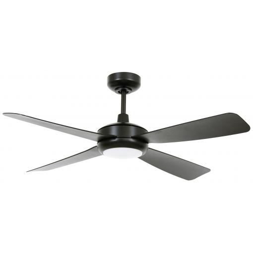 Lucci AIR Slipstream stropní ventilátor 22 W (Ø x v) 107 cm x 33 cm černá s dálkovým ovládáním