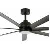 Lucci AIR Atlanta stropní ventilátor 52 W (Ø x v) 142 cm x 35 cm černá s dálkovým ovládáním