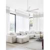 Lucci AIR Atlanta stropní ventilátor 52 W (Ø x v) 142 cm x 35 cm bílá s dálkovým ovládáním
