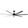 Lucci AIR Atlanta II stropní ventilátor 55 W (Ø x v) 183 cm x 35 cm černá s dálkovým ovládáním