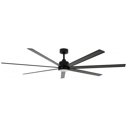 Lucci AIR Atlanta II stropní ventilátor 55 W (Ø x v) 183 cm x 35 cm černá s dálkovým ovládáním