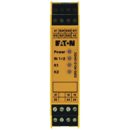 Eaton ESR5-NO-21-24VDC ochranné relé, 24 V/DC, (š x v x h) 22.5 x 99 x 114.5 mm, EP-401061, 1 ks