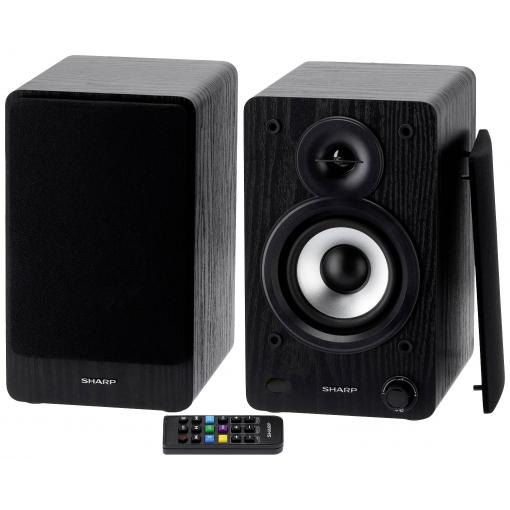 Sharp CP-SS30 regálový reproduktor černá 60 W 1 pár