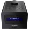 Sharp DR-430 DR-430BK stolní rádio, DAB+, DAB, FM, Bluetooth, černá