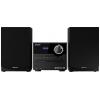 Sharp XL-B517D stereo systém Bluetooth, AUX, DAB+, USB, FM, vč. dálkového ovládání 45 W černá, dřevo