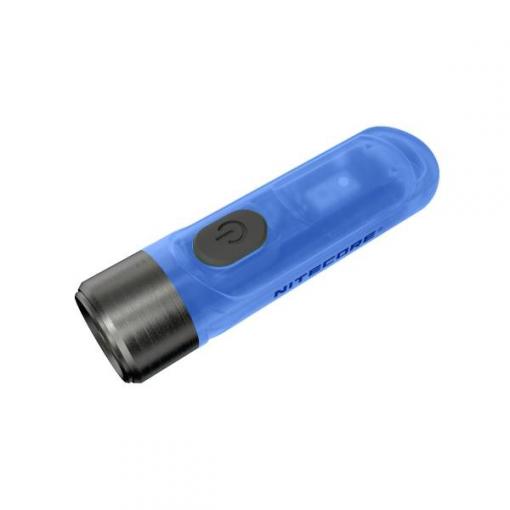 NiteCore TIKI GITD BLUE LED, UV LED kapesní svítilna, napájeno akumulátorem, 300 lm, 12 g