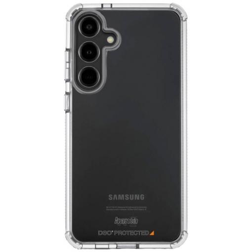 Hama zadní kryt na mobil Samsung Galaxy S24 transparentní odolné vůči nárazům, 1552552 00136073