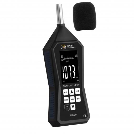 PCE Instruments hlukoměr 30 - 90 dB 31.5 Hz - 8000 Hz microUSB