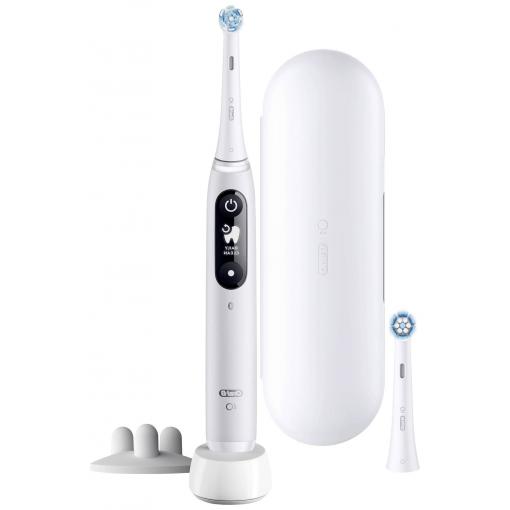 Oral-B iO Series 6s Grey Opal elektrický kartáček na zuby, rotační/oscilační, šedá, 4210201427360