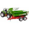 bruder Traktor ROADMAX s čelním nakladačem a klopným přívěškem hotový model Model zemědělského stroje