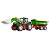 bruder Traktor ROADMAX s čelním nakladačem a klopným přívěškem hotový model Model zemědělského stroje
