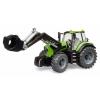 bruder Deutz Traktor 8280 TTV s čelním nakladačem hotový model Model zemědělského stroje