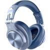 OneOdio Fusion A70 Headset uzavřená (Over Ear) Bluetooth® stereo modrá High-Resolution Audio headset, otočná sluchátka DJ