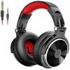 OneOdio Pro-10 sluchátka uzavřená (Over Ear) kabelová stereo černá, červená High-Resolution Audio složitelná, otočná sluchátka DJ