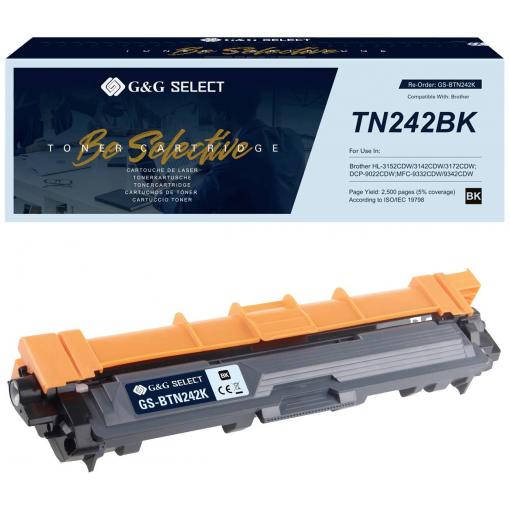 G&G Toner náhradní Brother TN-242BK kompatibilní černá TN-242BK GS-BTN242K