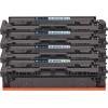 G&G Toner náhradní HP 207X kompatibilní kombinované balení černá, azurová, purppurová, žlutá W2210X(207X)/W2211X(207X)/W2213X(207X)/W2212X(207X) GS-H207X-4P