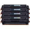 G&G Toner náhradní Canon, HP 203X kompatibilní kombinované balení černá, azurová, purppurová, žlutá GS-H203X-4P