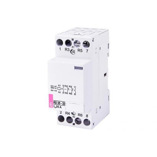 Stykač ETI 002464014 RD 25-22-230V AC/DC
