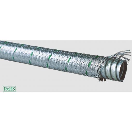 HELU 97510-50 Ochranná hadice na kov stříbrná 15.00 mm 50 m