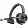 HP Poly Voyager 4310 UC Monaurales Headset +BT700 USB-A Adapter Headset otevřená (On Ear) Bluetooth® stereo černá Potlačení hluku regulace hlasitosti, Vypnutí