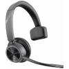 HP Poly Voyager 4310 UC Monaurales Headset +BT700 USB-A Adapter Headset otevřená (On Ear) Bluetooth® stereo černá Potlačení hluku regulace hlasitosti, Vypnutí