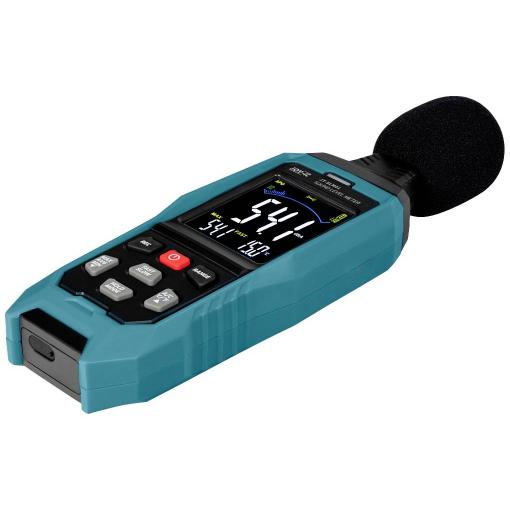 Joy-it hlukoměr Barevný displej, datový záznamník JT-SLM01 30 - 130 dB 31.5 Hz - 8 kHz USB