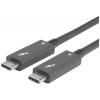 LINDY Thunderbolt™ kabel Thunderbolt™ 4 Thunderbolt ™ (USB-C ®) zástrčka 2.00 m vícebarevná 31121