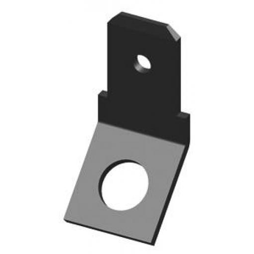 Vogt Verbindungstechnik 3856.65 faston zástrčka Šířka zástrčky: 6.30 mm Tloušťka konektoru: 0.8 mm 45 ° 500 ks