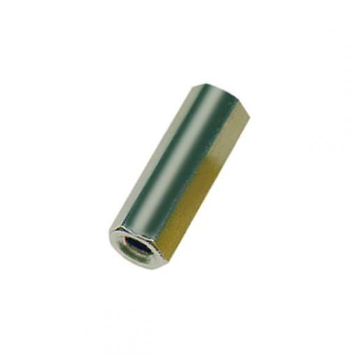 Vogt Verbindungstechnik m30025.00.65 M 3x25x5x10 Ms ni distanční čep (d) 25 mm M3 mosaz niklováno 250 ks