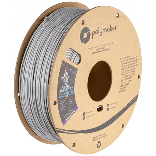 Polymaker PA07045 CosPLA Version B vlákno pro 3D tiskárny PLA plast Snadno brousitelné, Dobrá přilnavost laku 1.75 mm 1000 g šedá PolyLite™ 1 ks