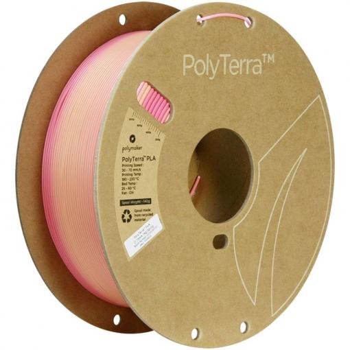 Polymaker PA04035 Gradient vlákno pro 3D tiskárny PLA plast Nižší obsah plastů, Matná, Vícebarevné 1.75 mm 1000 g Jaro PolyTerra™ 1 ks