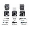 Seasonic MagFlow 1225PWM ARGB 120 PC větrák s krytem černá (š x v x h) 365.8 x 120.4 x 26.6 mm