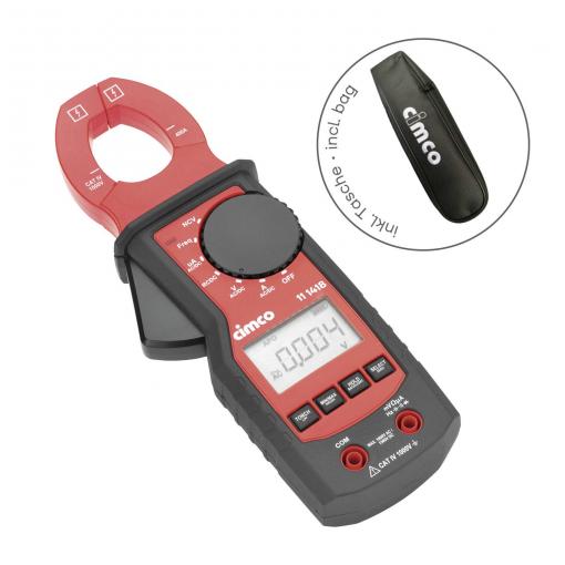 Cimco 4100 digitální proudové kleště, Vč. brašny, CAT IV 1000 V