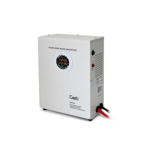 Zdroj záložní GETI GEP701 sinus 700W nástěnný (1000VA)