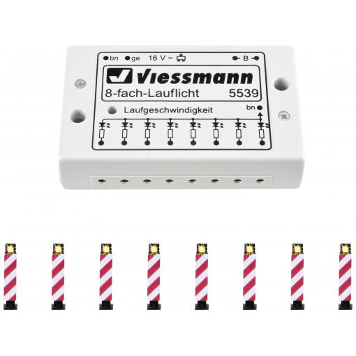 Viessmann Modelltechnik 5040 H0 sada 8 ks výstražné zařízení s blikáním funkční model