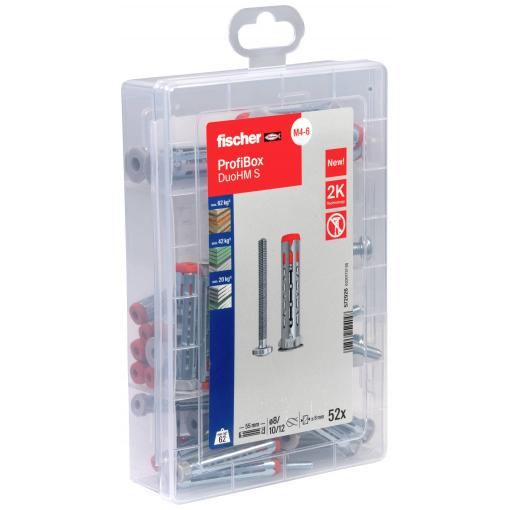Fischer 572926 MeisterboX DuoHM PZ hmoždinka do dutin 55 mm 52 ks