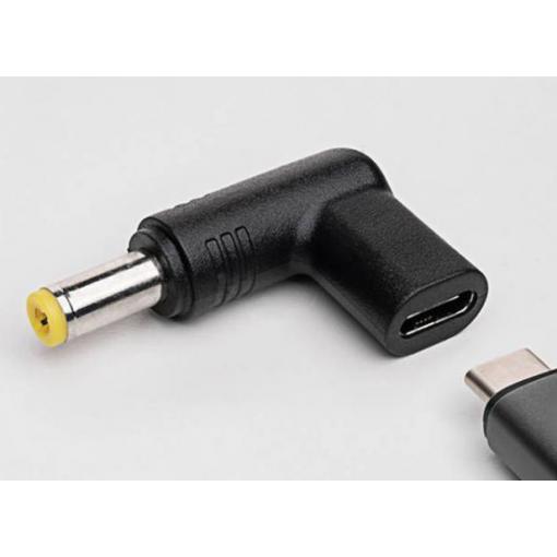 Redukce USB-C na 5,5 × 2,5 mm pro notebooky, 100 W
