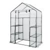 Skleník NEO TOOLS 143 × 73 × 195 cm, PVC fólie, kovová konstrukce