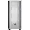Cooler Master MasterBox 600 Lite midi tower PC skříň bílá boční okno, prachový filtr