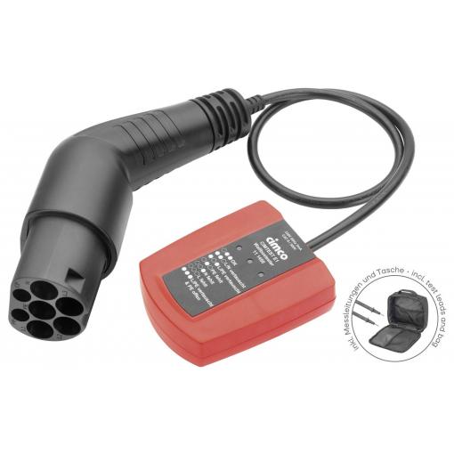 Cimco 111492 Tester zásuvek do wallboxu typ 2 3 fáze