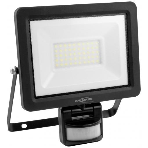 Ansmann WFL30W-S 1600-0623 nástěnný LED reflektor Energetická třída (EEK2021): E (A - G) 30 W Barvy světla (LED svítidlo): denní bílá
