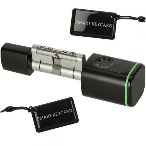 Chytrý zámek h_v142b s Bluetooth, otisk prstu, IP50