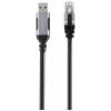 Renkforce USB, síťový kabelový adaptér [1x USB 3.0 zástrčka A - 1x RJ45 zástrčka] 3.00 m hliníková zástrčka