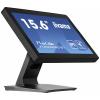 Iiyama ProLite T1633MSC-B1 dotykový monitor Energetická třída (EEK2021): C (A - G) 39.6 cm (15.6 palec) 1920 x 1080 Pixel 16:9 5 ms HDMI™, DisplayPort, USB 2.0