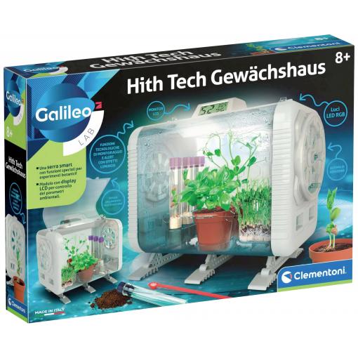 Clementoni 59406 Galileo High Tech Gewächshaus experimentální box  od 8 let Box