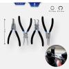 Brilliant Tools BT067900 kleště na pojistné kroužky, sada Vhodné pro (kleště na pojistné kroužky) vnější a vnitřní kroužky Tvar hrotu rovný/zahnutý o 90°