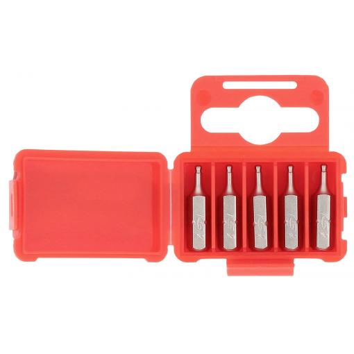 KS Tools 911.8396 bit inbus nástrojová ocel niklováno 5 ks