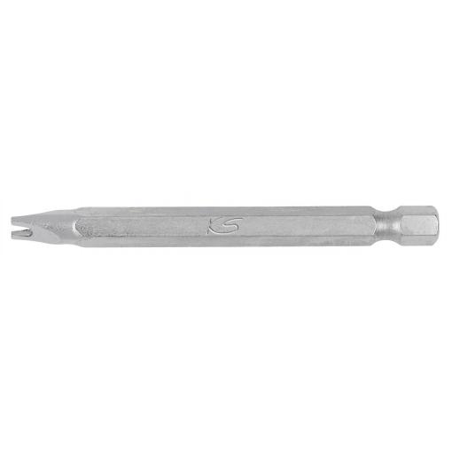 KS Tools 911.7812 plochý bit s drážkou speciální ocel niklováno E 6.3 1 ks